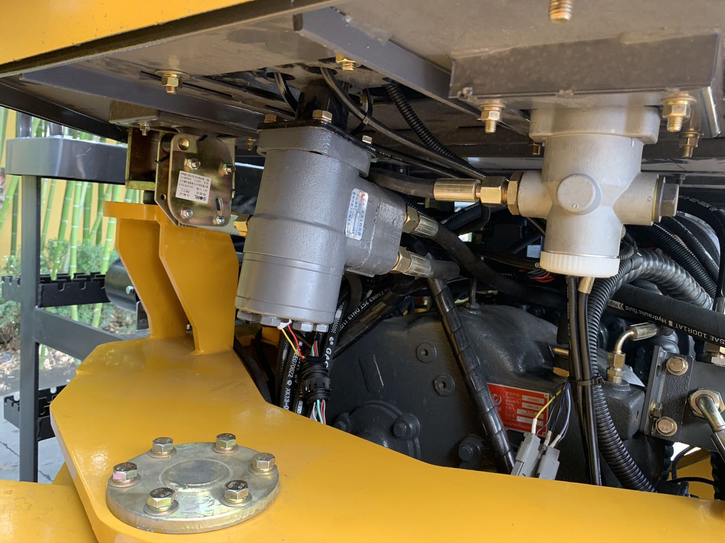 UHI Machinery UWL280 Wheel Loader 123HP Cummins 2.8T Lift Reference
